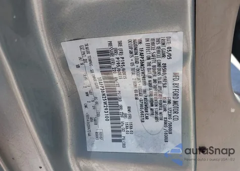 2005 Ford Focus Zxw from USA, damaged, VIN 1FAFP36N25W293100